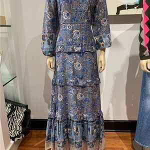 Oliphant maxi dress size Small